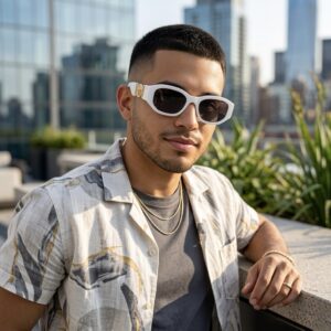 Gafas de sol Amsterdam white